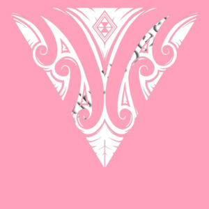 Tīhāte wāhine (crop tee/white logo) - Womens Crop Tee 2 Design