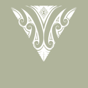 Tarau poto Tāne (white logo) - Mens Linen Shorts Design