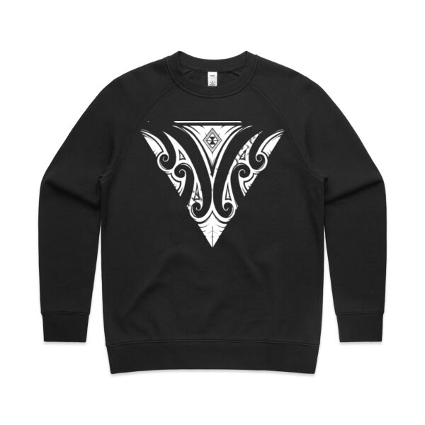 Poraka wāhine (crew/white logo) -Womens Supply Crew - Womens Supply Crew Thumbnail