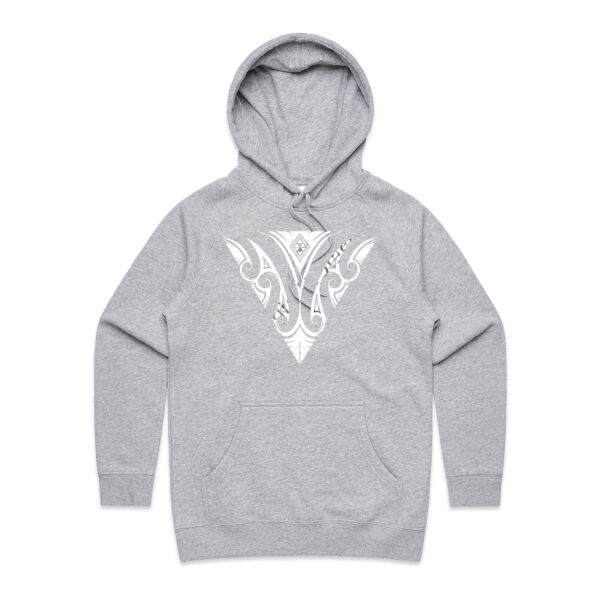 Poraka wāhine (white logo) hoodie - Womens Supply Hood 2 Thumbnail