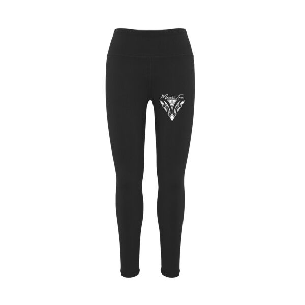 Tarau wāhine (leggings white logo) Thumbnail