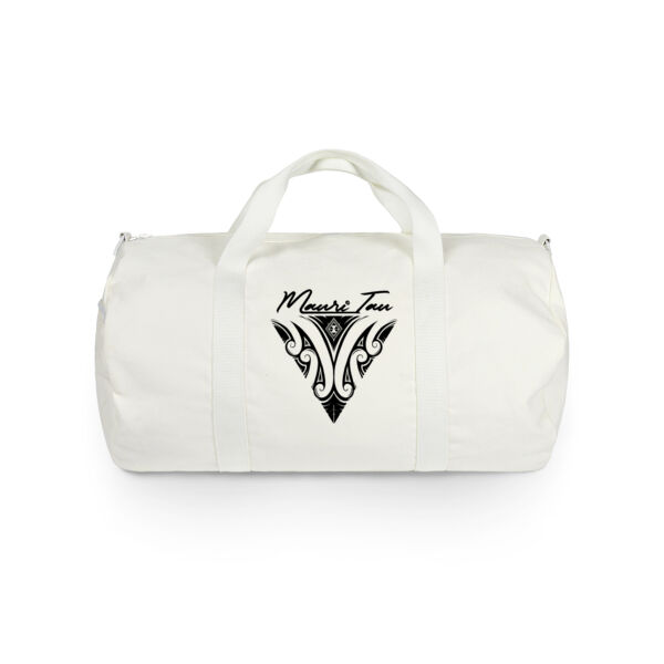 Peke (duffel bag black logo) - Canvas Duffel Bag Thumbnail