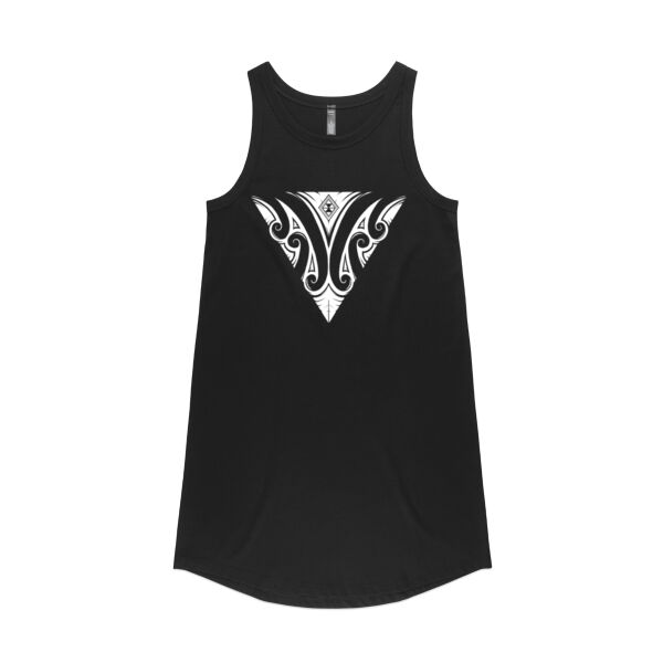 Panekoti Wāhine - Women's dress sleeveless - Womens Saturday Dress Thumbnail